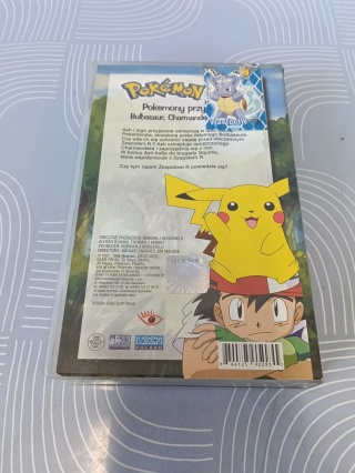 Kaseta VHS Pokemon Pokemony przyjaciele.
