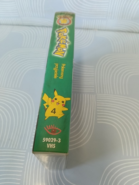 Kaseta VHS Pokemon Pokemony przyjaciele.