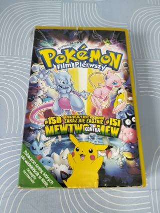 Kaseta VHS Pokemon film 1