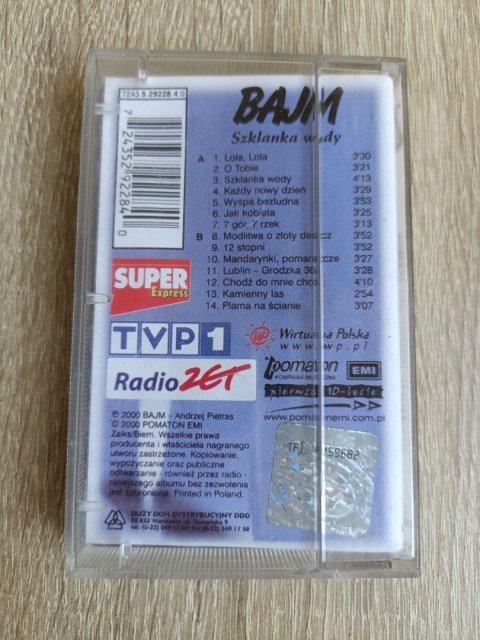 Kaseta magnetofonowa Bajm