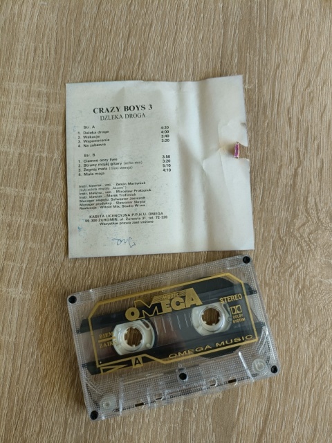 Kaseta magnetofonowa Crazy Boys
