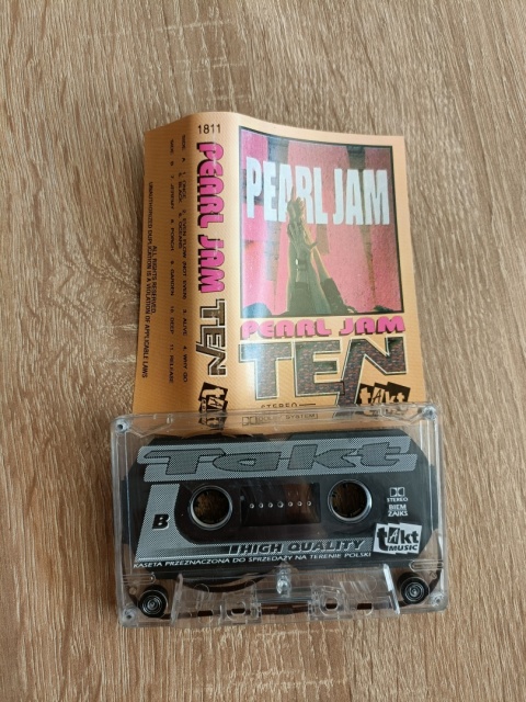 Kaseta magnetofonowa Pearl Jam