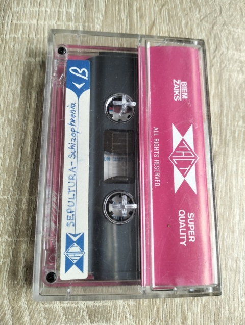 Kaseta magnetofonowa Sepultura