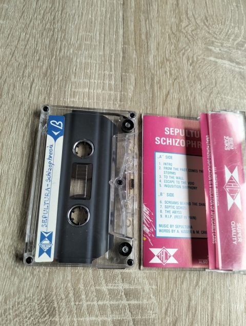 Kaseta magnetofonowa Sepultura