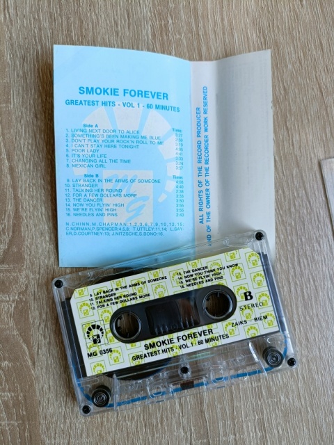 Kaseta magnetofonowa Smokie Forever vol.1