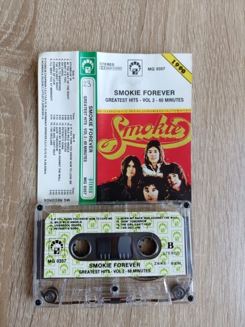 Kaseta magnetofonowa Smokie Forever vol.2