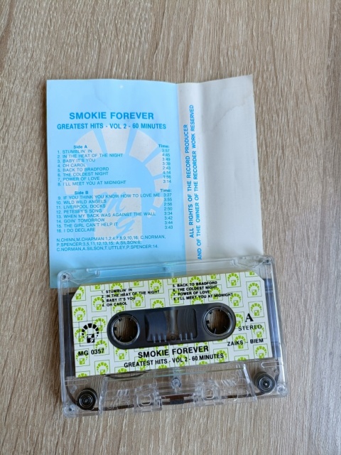 Kaseta magnetofonowa Smokie Forever vol.2