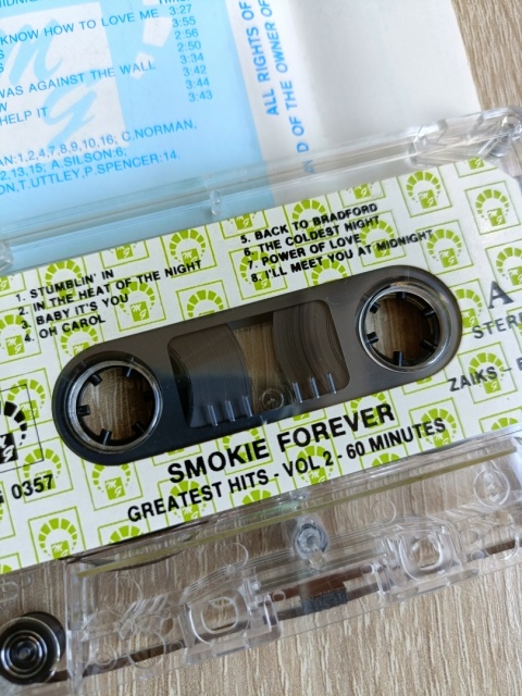 Kaseta magnetofonowa Smokie Forever vol.2