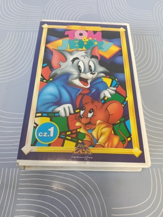 Kaseta vhs Tom i Jerry część pierwsza
