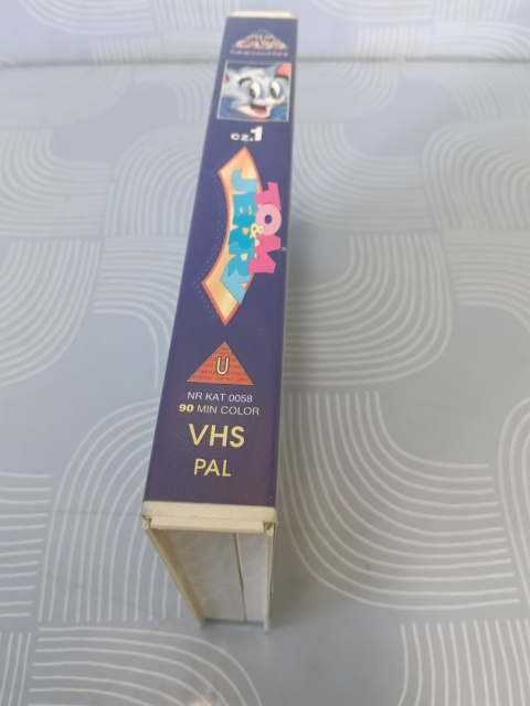 Kaseta vhs Tom i Jerry część pierwsza