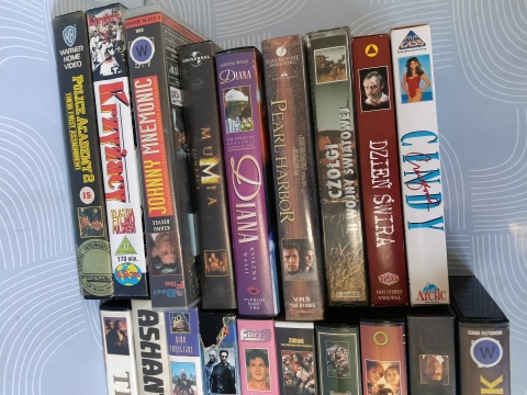 Kasety VHS 19 sztuk
