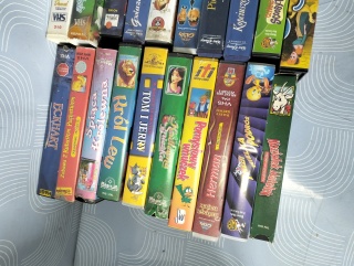 Kasety VHS 30 sztuk bajki