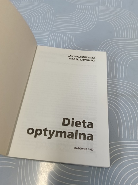 Książka Dieta optymalna