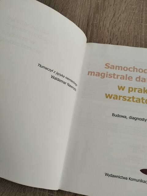 Książka Samochodowe magistrale danych
