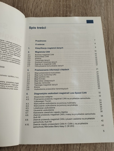 Książka Samochodowe magistrale danych