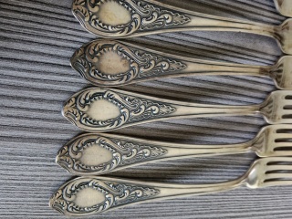 Ładne widelce platerowane s42