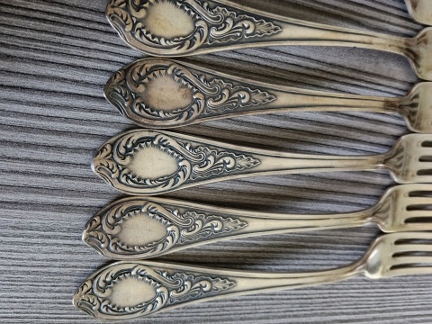 Ładne widelce platerowane s42