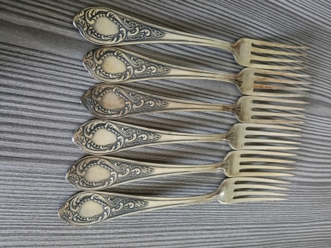 Ładne widelce platerowane s42