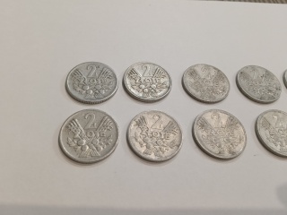 Monety kolekcjonerskie 10 sztuk P0