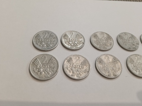 Monety kolekcjonerskie 10 sztuk P0