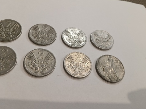 Monety kolekcjonerskie 10 sztuk P0