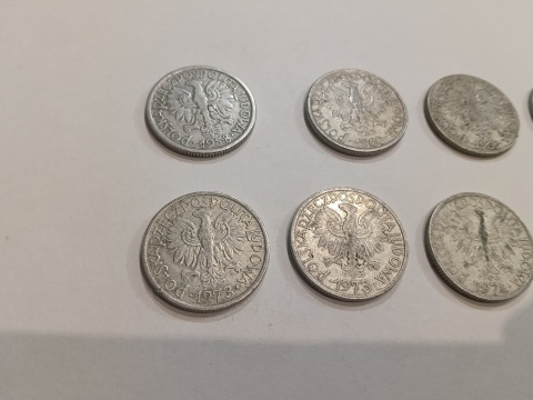 Monety kolekcjonerskie 10 sztuk P0
