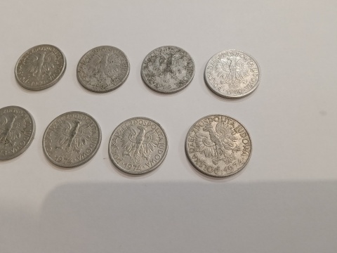 Monety kolekcjonerskie 10 sztuk P0