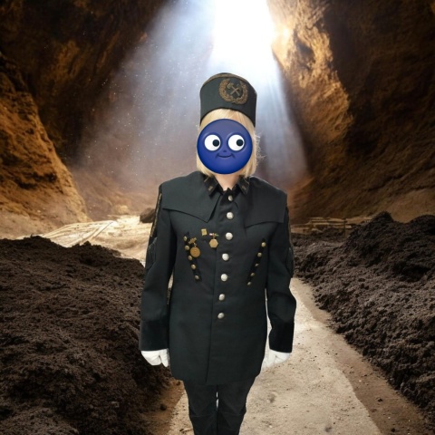 Mundur górniczy plus czako
