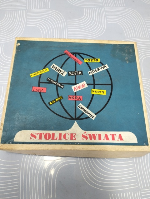 Stara gra PRL Stolice świata 1