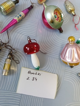 Stare bombki choinkowe Z34