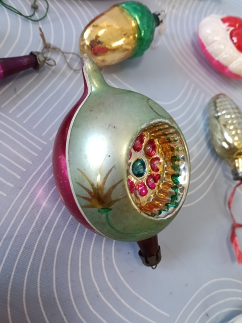 Stare bombki choinkowe Z34