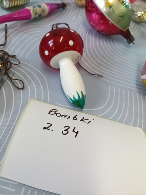 Stare bombki choinkowe Z34
