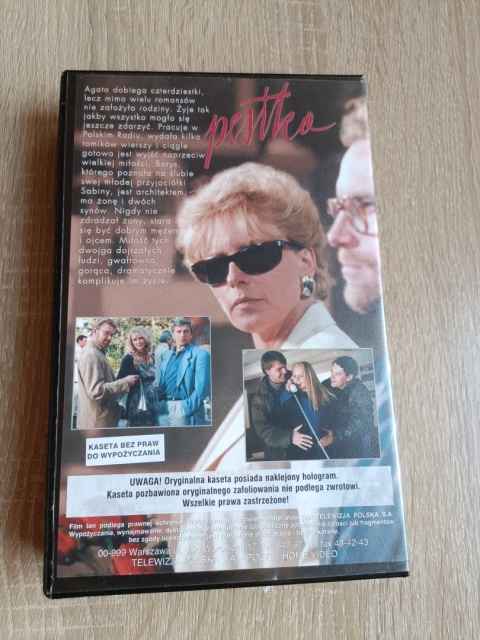 Kaseta VHS Film Pestka nowy w folii