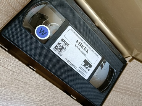 Kaseta VHS Film Shrek