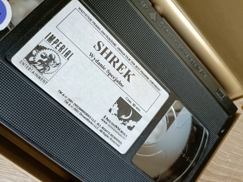 Kaseta VHS Film Shrek