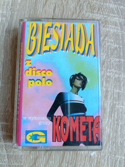 Kaseta magnetofonowa Biesiada z disco polo Kometa