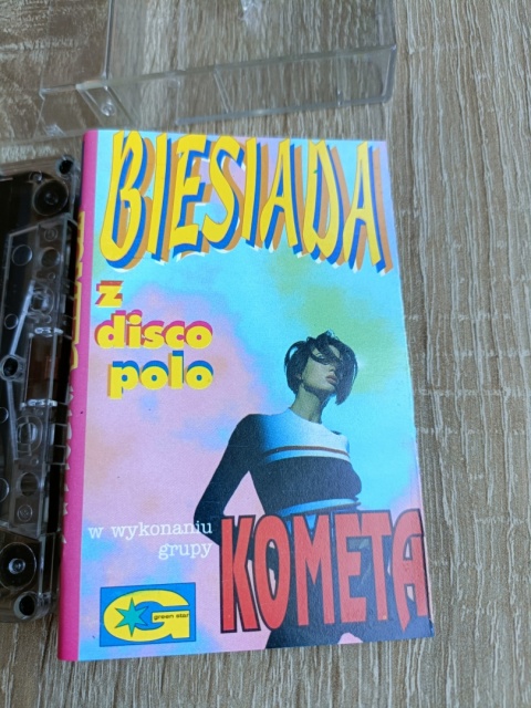 Kaseta magnetofonowa Biesiada z disco polo Kometa