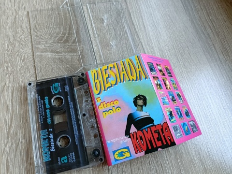 Kaseta magnetofonowa Biesiada z disco polo Kometa