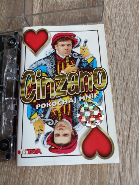 Kaseta magnetofonowa Cinzano