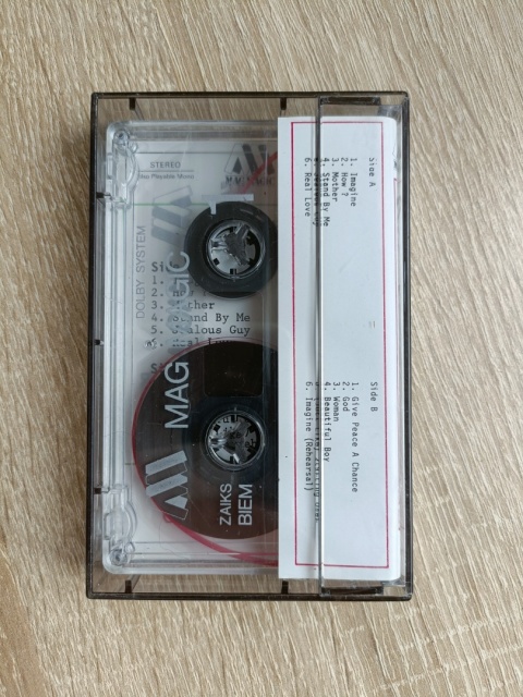 Kaseta magnetofonowa John Lennon