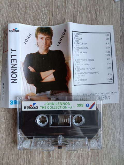 Kaseta magnetofonowa John Lennon