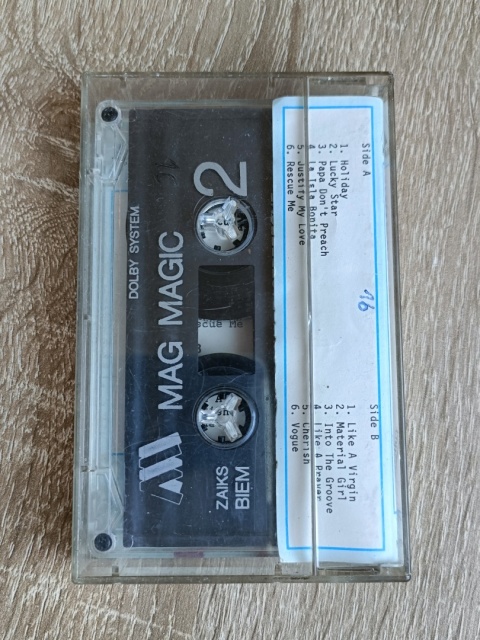 Kaseta magnetofonowa Madonna