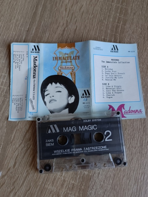 Kaseta magnetofonowa Madonna