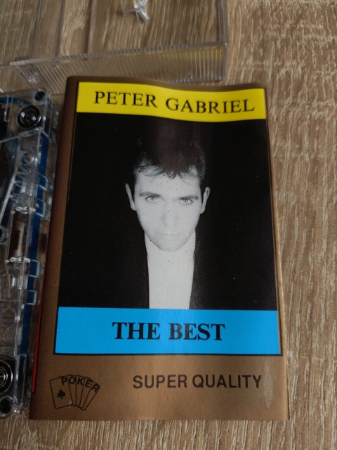 Kaseta magnetofonowa Peter Gabriel