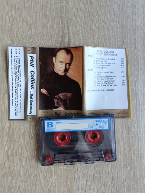 Kaseta magnetofonowa Phil Collins
