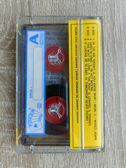 Kaseta magnetofonowa Phil Collins