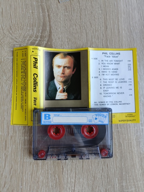 Kaseta magnetofonowa Phil Collins