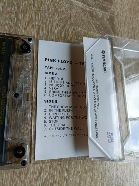 Kaseta magnetofonowa Pink Floyd