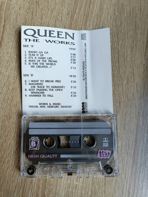 Kaseta magnetofonowa Queen