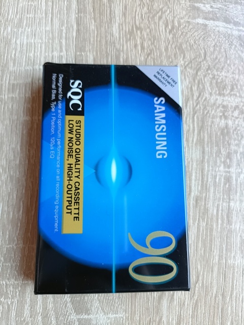 Kaseta magnetofonowa Samsung nowa w folii